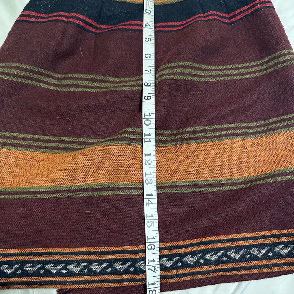 Vintage Loft Multicolor Earth Tones skirt size 2p - Picture 8 of 8